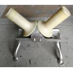 One Way Wire Pulling Rollers / V Shaped Cable Pulling Rollers 10kN Rated Load for sale