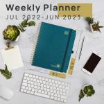A4 Size Custom Academic Planner With Hourly Schedule Monthly Tabs