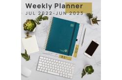 China A4 Size Custom Academic Planner With Hourly Schedule Monthly Tabs supplier