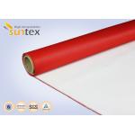PU Coated Welding Fabric Expansion Joint Cloth 13.5OZ For Duct Connect for sale
