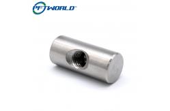 China Custom CNC machined stainless steel turned parts service supplier