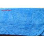 Blue  80 * 140cm Altra Thick Microfiber Bath Towels Super Absorbent Bathroom Cleaning for sale