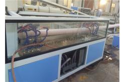 China Single Screw PE Pipe Plastic Extrusion Machine With High Capacity supplier