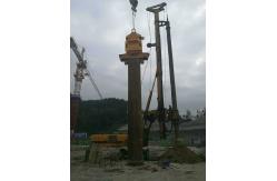 China Customized Electrical Pile Driver Hammer 90kw Hydraulic Pile Vibro 1050r / Min supplier
