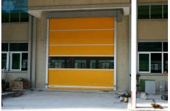 China 2m/s opening Overhead Rapid Action PVC Roll Up Shutter Door 6000x6000mm supplier