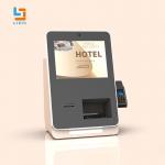 Desktop Hotel Self Service Kiosk For Room Key Dispense ADA Compliant Smart Solutions for sale