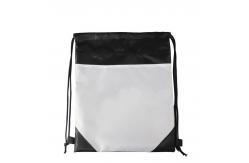 China Durable Sublimation Drawstring Backpack Personalized Drawstring Bags With Logo supplier