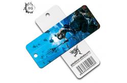 China PET Flip & 3d Effect Plastic Custom 3D Bookmark With Tassels / Lenticular Printing Services supplier