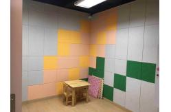 China Custom Reduce Noise Acoustic Polyester Acoustic Panels / Theater Polyester Fiber Board supplier