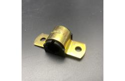 China Custom Size Electrical Zinc Vibration-damping Routing Omega Cushion Clamps supplier