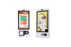China Touch Screen 27 Inch Cashless Payment Kiosk Device supplier