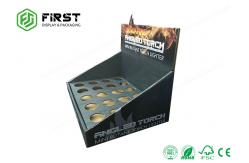 China Customized Counter Display Racks With Holes Retail Promotion Cardboard Counter Display supplier