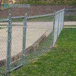 Leadwalking 2.5mm-3.0mm PVC Coated Chain Link Fence Rolls 60 X 60mm Hole Wire Mesh Fence 5ftx25FT 1.8-6.0mm Thickness Diamond Wire Mesh Fence for sale