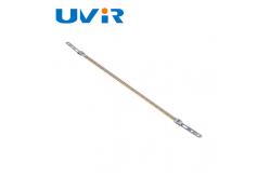 China 2000W 400V IR Halogen Lamps Gold Coating Reflector With X Base supplier