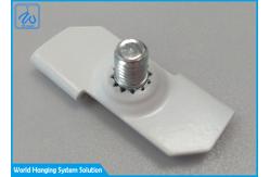 China Steel T Bar Fixture Clip With Hole , Acoustical Hanging Light Fixtures supplier