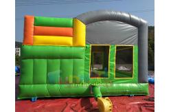 China SGS TUV Inflatable Bouncer Slide / Blow Up Trampoline With Slide Jumping Bouncer supplier