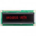 16*1 Character Monochrome SPI Interface Wide Temperature VATN LCD Module