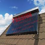 High Presssure Solar Water Heater 300L Integrated Heat Pipe Solar House Heater for sale