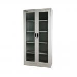 School Glass Door Document H185cm Metal Cabinet Locker for sale