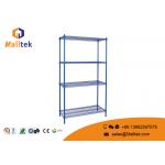 Decorative Wire Closet Shelving Wire Basket Shelves Galvanized Zinc Plated for sale