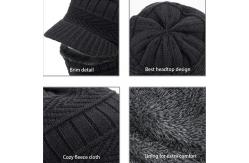 China Multifunction Electric Heated Hat , SHEERFOND Rechargeable Electric Beanie Hat supplier