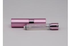 China Twist Up 8ml Refillable Glass Perfume Spray Bottles supplier