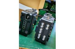 China Anton Goldmount 5x 12G SDI Fiber Transmission Mux With 1000M Network supplier