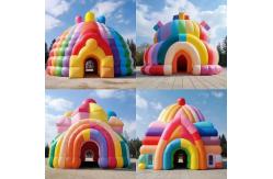 China Giant Inflatable Castle For Kid'S Bouncy House Inflatable Bouncy Castle supplier