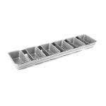 6 slotted toast box non-stick Alumminum steel baking loaf pan baking tray toast box bread molding bread baking for sale