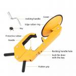 Anti Theft Car And Motorcycle Positioning Embedded Parking Wheel Lock Clamp