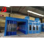 Connection Paint Booth And Preparation Room Automobile Garage Equipments for sale