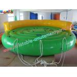 Crazy UFO Inflatable Water Toys , Inflatable Water Towable Tube For Water Ski for sale
