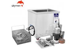 China Digital 38L Multi Frequency Ultrasonic Cleaner for auto parts,cylinder head cleaning supplier