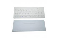 China Anti Virus Bluetooth Wireless Silicone Medical Keyboard With 12 Function Keys Numeric Keypad supplier