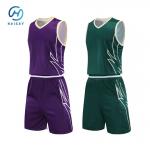 Custom Logo Basketball Singlet - Breathable Polyester for Teams for sale