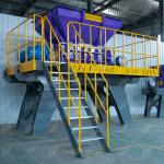 Garbage Pre Shredder Machine Solid Waste Recycling Shredding Machine Metal Crushing Double Shaft Shredder for sale