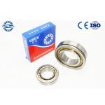 Low Friction NJ210 Cylindrical Roller Bearing / GCR15 Material Flanged Bearing for sale