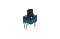 China RV97P6N0 Knurled Shaft Rotary Electrical Potentiometer For Precise Control Accuracy supplier