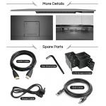 3x3 Full Hd Lcd Display , Ultra Narrow Bezel Curved 4k Video Wall Display