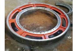 China Large Kiln / Mill Girth Gear Blank Rough Machining Customization supplier