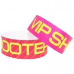 Unique Tyvek Security Wristbands For Events Water Resistant Synthetic