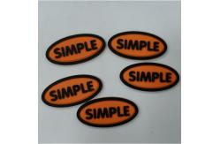 China Eco Friendly 3D Badge PVC Silicone Rubber Labels Heat Transfer Customized supplier
