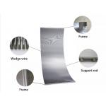 Sewage Treatment Customized Sieve Bend Screen 304 Stainless Steel Wedge Wire for sale
