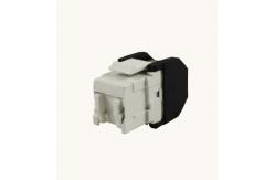 China RJ45 3M UTP CAT6 Shielded Keystone Jack 180 Degree With Gold Plating supplier