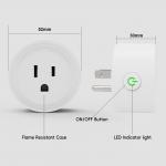 School House Alexa Google Wifi Smart Plug 220v 300g White OEM for sale