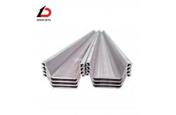 China 400*170 U Z L Steel Sheet Pile With Customized Size supplier
