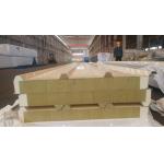 Warehouse Fabhouse Rockwool Sandwich Panel 50mm Cold Room Panel With Polyurethane for sale