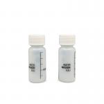 Small HDPE Plastic Bottle 10ml White Cap Customized Color One Time Use For Lotion for sale