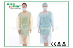 China SMS Polypropylene Disposable Medical Isolation Gown For Personal Protection supplier