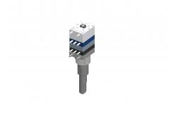 China Double Shaft Integrated Absolute Rotary Encoder Potentiometer With Rotary Switch supplier